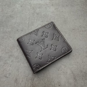 Louis Vuitton - Marco Wallet - Leather - Black - Men - Luxury