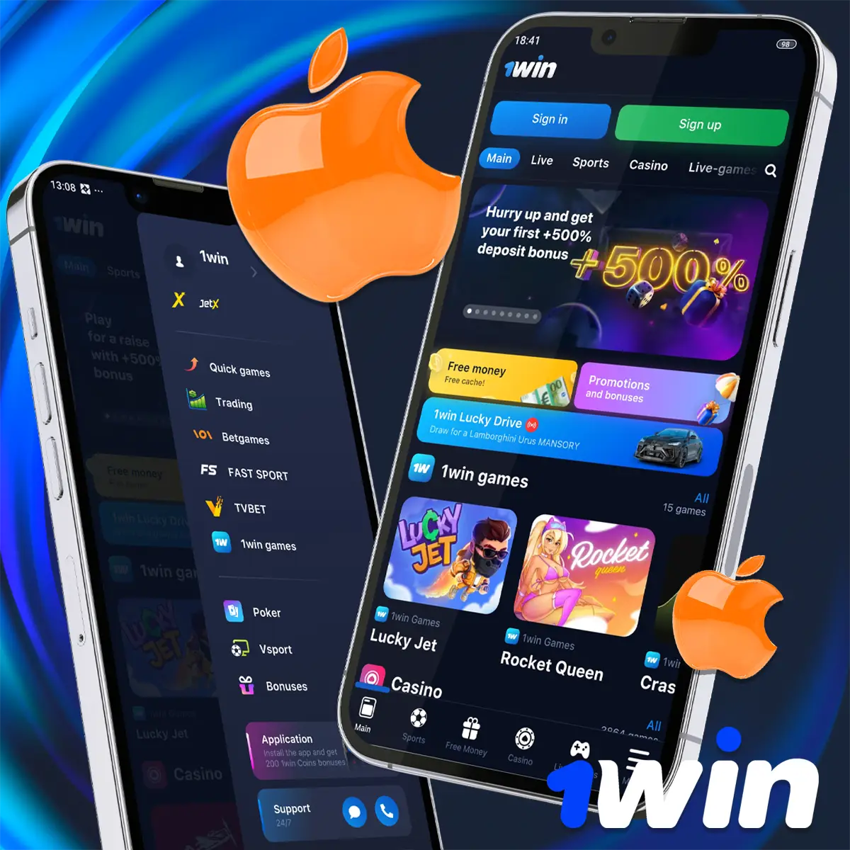 Download 1win app iOS